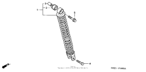 NPS50 Задние амортизаторы