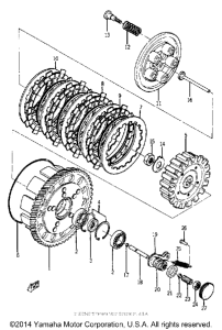 YA6B Сцепление