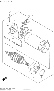LS650 Стартер