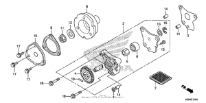  Масляный насос