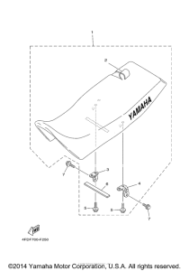 XT225W Сиденье