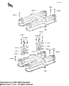  Крышка головки цилиндров