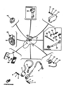 XV535S XV535SK Equipo electrico