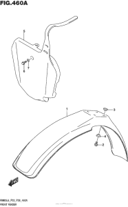 RM85 Переднее крыло