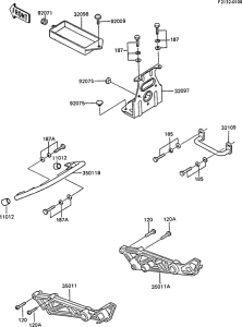 EX305 Короб для АКБ