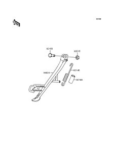 ZR1000 Подножка