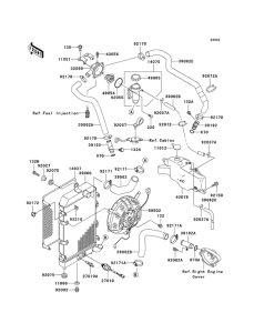 VN1500 Радиатор