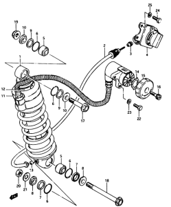 GSX750 Shdck absorber