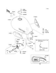 EJ650 Топливный бак