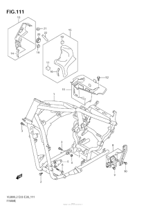 VZ800 Frame (Vl800C  E28)