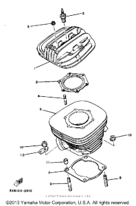 YZ490J Цилиндры