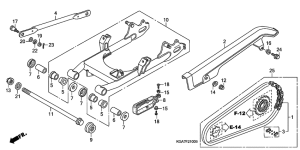 CG125ES Маятник