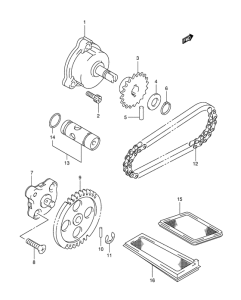 AN650 (ABS) Маслонасос