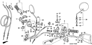 NX650 Switch / cable