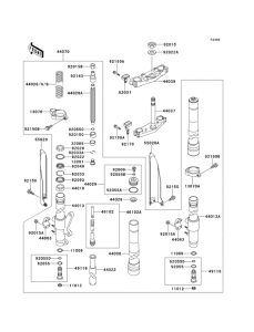 KX125 Front fork(1 / 2)