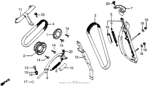 CB900 Cam chain + tensioner