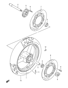 GSF1200S Transom + tube