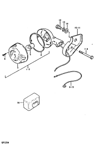 GP125 Поворотники