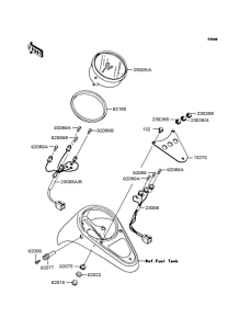 VN1500 Спидометр