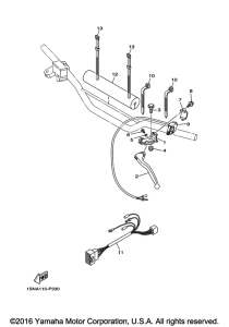 YZ85G Рулевые переключатели