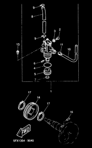 CW50RS Масляный насос