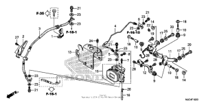 CBR600RR (ABS) Rear valve unit (cbr600ra)