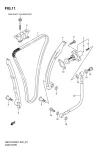 GSX-R1000 Держатель направляющей