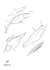 CS50Z Боковые обтекатели