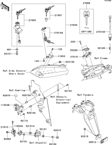 ZX1000 Ignition switch(1 / 2)(ge,gl)