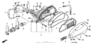 SH150I Воздушный фильтр