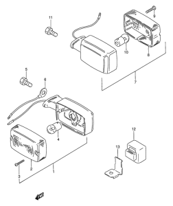 AX100 Поворотники