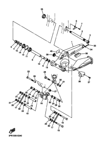 FJR1300A Задний рычаг и подвеска