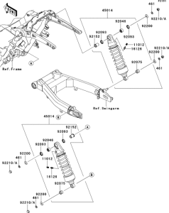 VN1700 Подвеска  /  амортизатор