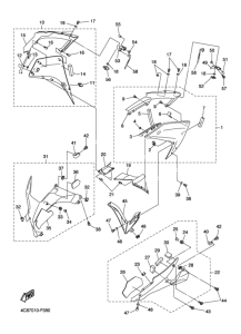 YZF-R1R ( RaceBase) Капот двигателя и топливо