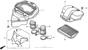 PC800 Воздушный фильтр