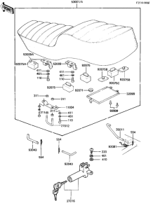 KZ1000 Пружина