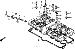 CBX Крышка головки цилиндров
