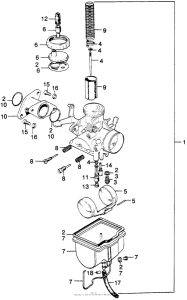 SL175 Left carburetor