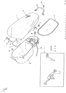 CW50RS Seat. carrier