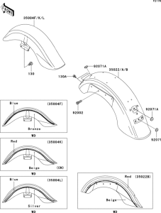 VN1500 Fenders(1 / 2)