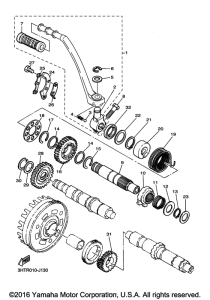 SR400 Стартер