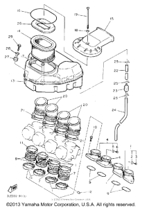 FZR1000D Воздушный фильтр