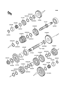 ZR250 Трансмиссия
