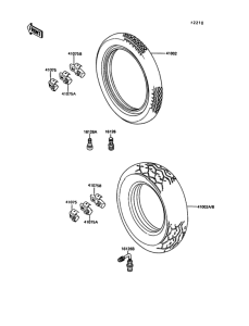 VN1500 Покрышки
