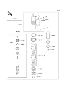 KX500 Амортизатор