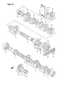 DR350 Трансмиссия