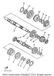 XVZ12DKC2 Трансмиссия