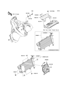 EX650 Радиатор