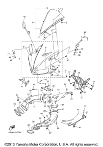 YZF-R1S Обтекатели