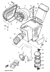 SR500 Впускная система